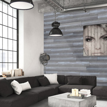 Bella Citta Wall Fashions WallStyles Ultrastone Real Wood, Real Stone WALL TREAT