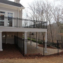 French doors/deck/patio