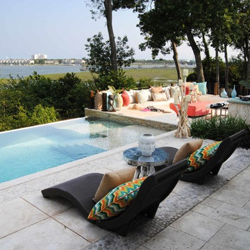 A Coastal View - Bradford Custom Pool