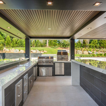 Modern Hillside Oasis