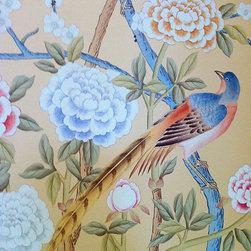 Griffin and Wong Chinoiserie Handpainted wallpaper - Home Decor