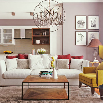 Interior 3d visualization Modern Style Interior