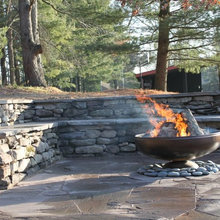 outdoor firepits natural gas