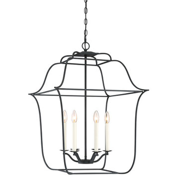 Quoizel Lighting GLY5206BA Gallery - 6 Light Extra Large Cage Chandelier
