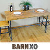 Reclaimed Wood Table, Dining Table, 36x72x30, Antique Oak