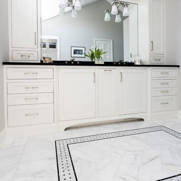 Western Springs Lawn Ave. Master bath