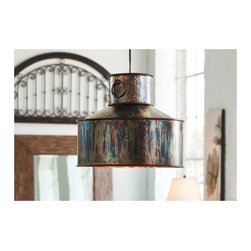Albiano Metal Oxidized Pendant Lighting - Pendant Lighting