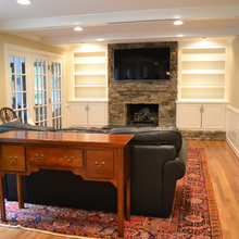 Built in bookcase