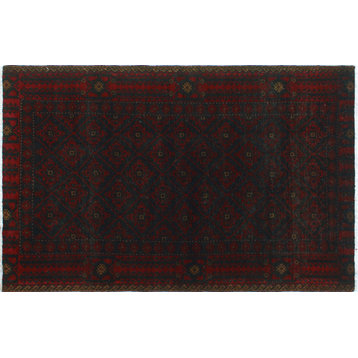 Semi Antique Rylan Red Rug, 4'2x6'6