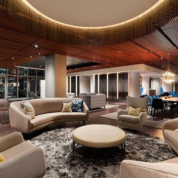 Chicago High Rise Residential Lobby and Amenity Spaces