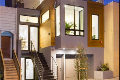 Example of a trendy exterior home design in San Francisco
