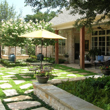 outside