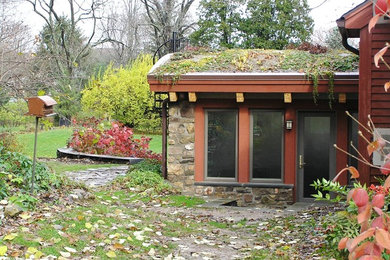 Eclectic exterior home photo in Philadelphia