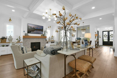 Example of a living room design in Other