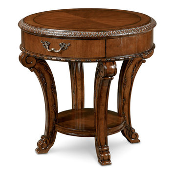 A.R.T. Home Furnishings Old World Round End Table