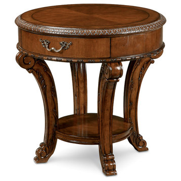 A.R.T. Home Furnishings Old World Round End Table