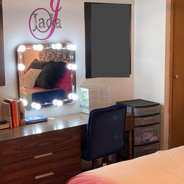 College Apartment Dorm Space Makeover