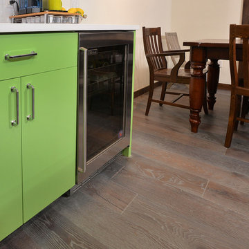 Retro Modern Kitchen Design - Vail Colorado