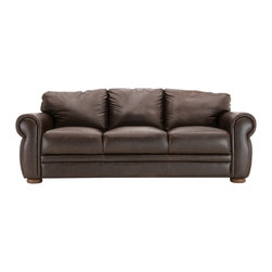 Marsala Leather Sofa - Sofas