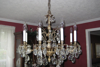 Elegant dining room photo in Portland