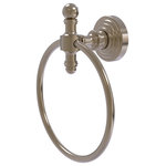 Allied Brass - Retro Wave Towel Ring, Antique Pewter - The traditional motif from this elegant collection has timeless appeal. Towel ring is constructed of solid brass and is an ideal six inches in diameter. It is ideal for displaying your favorite decorative towels or for providing the space for daily use.