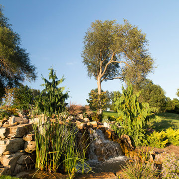 Golf Course Waterfall Feature