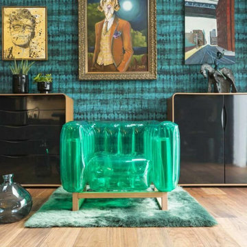 Clear Acrylic Accent Chairs