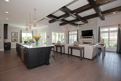 Example of a living room design in Other