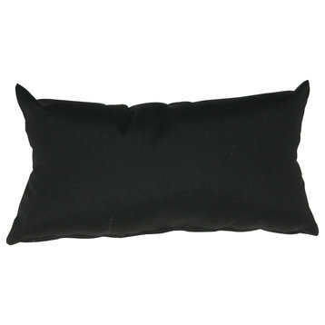 Adirondack Head Pillow, Black