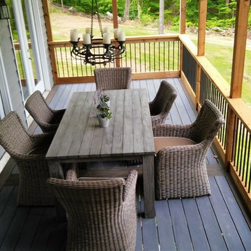Fortress deck with inlay