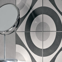 Cementine Black and White - Wall And Floor Tile