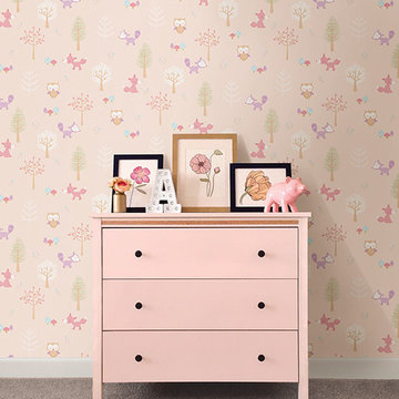 Forest Friends Pink Animal