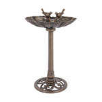 Dragonfly Bird Bath - Modern - Bird Baths - by Hayneedle