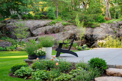 Design ideas for a landscaping in Boston.