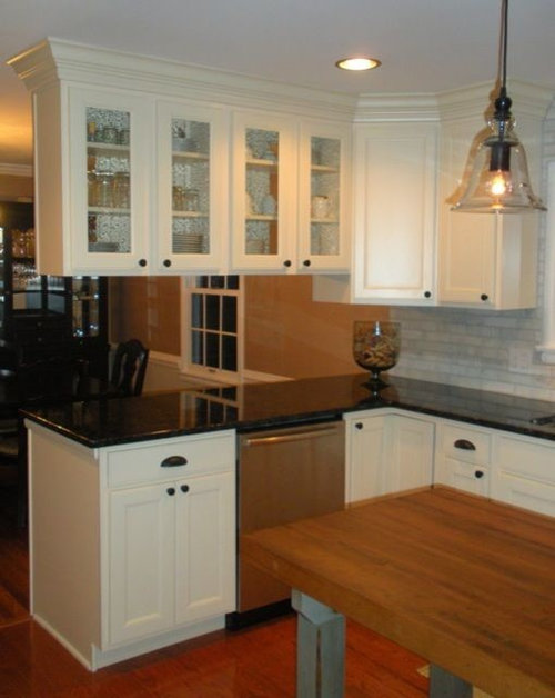 Overhead Cabinets Above Island Or Peninsula, How To Remove Kitchen Island Top