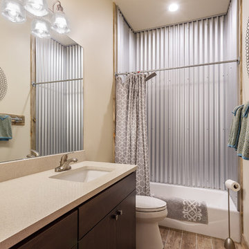 Galvalume Corrugated Shower Surround