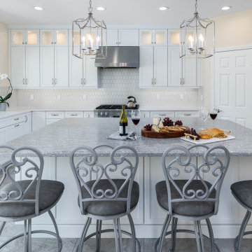 Kitchen Addition With Large Island Newbury Park