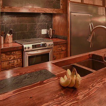 Modern Colonial Kitchen