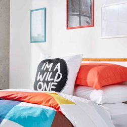 Quilt Cover: Hadley Single in Red - Quilts & Quilt Sets