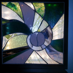 Mosaic Light Boxes, Cherry Blossom Mosaic, - Wall Lighting