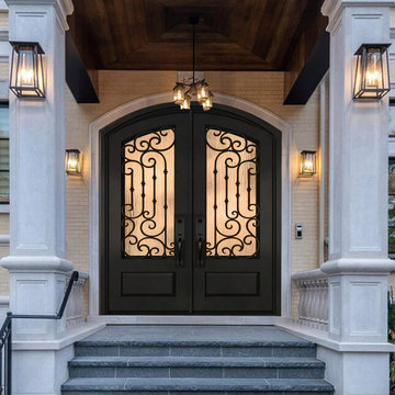 Bold Entryway That Blends Elegance and Strength