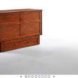 Night and Day Cherry Cabinet Bed - Furniture