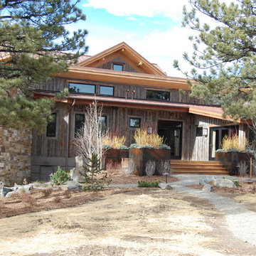 Western Rust Standing Seam Metal Roof