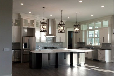 Inspiration for a transitional kitchen remodel in Cedar Rapids