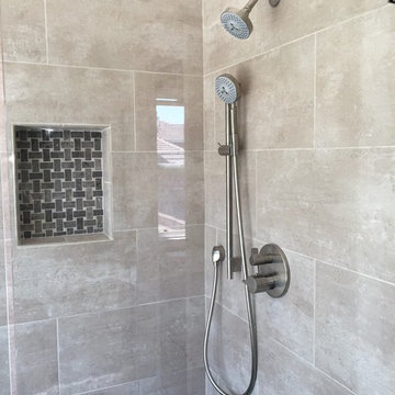 Greige Master Bath