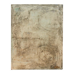 Geo Study by Elizabeth McCrary - Mixed Media Art