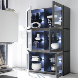 Rex 6-Door Curio by LC Mobili, Italy - $2,475.00 - China Cabinets And Hutches