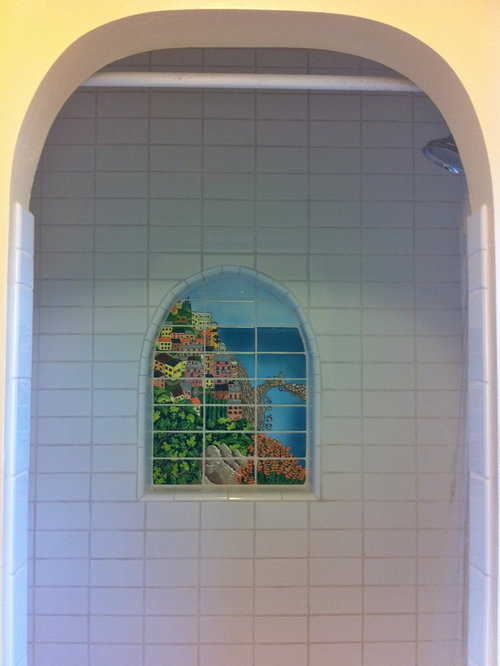 Italian Shower Tile Mural
