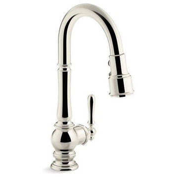Kohler K-99261 Artifacts Pullout Spray High-Arch 16" Kitchen Faucet