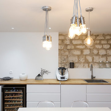 Surélévation et rénovation d'une maison de ville Clichy